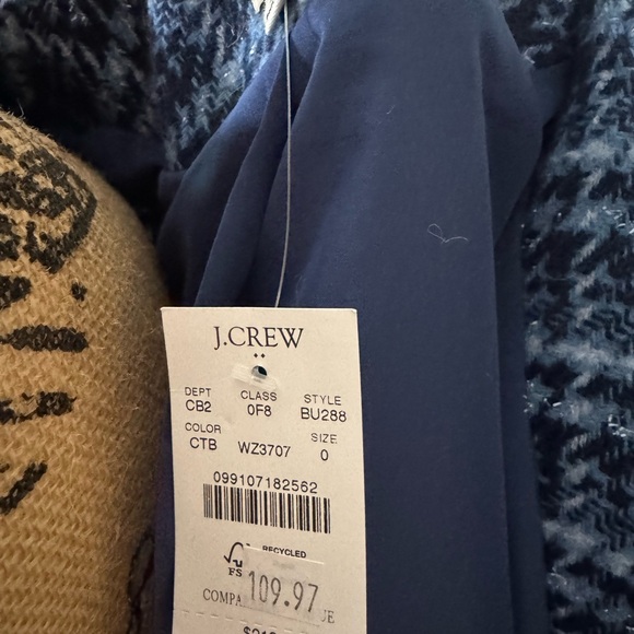 J Crew Tweed Blazer - New with tags. - Picture 8 of 13